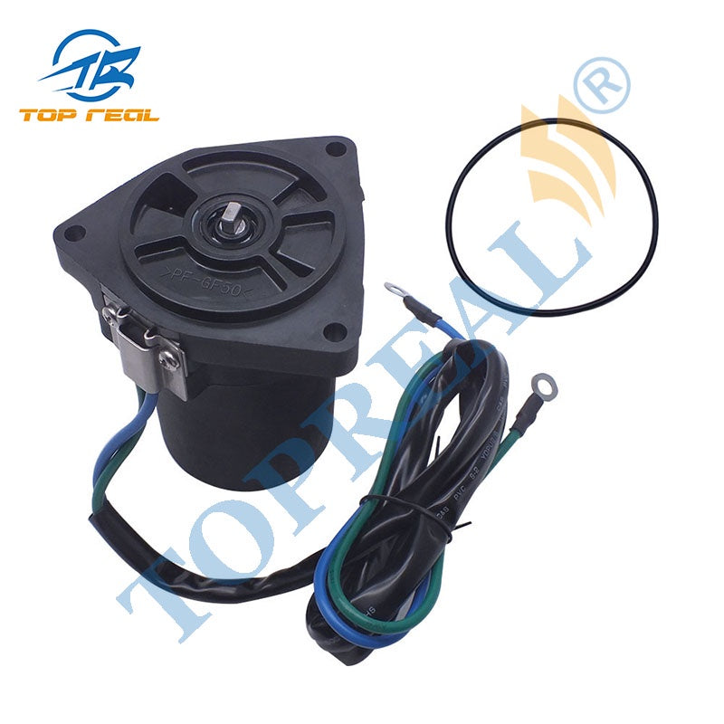 Topreal 63P-43880 Trim Tilt Motor For Yamaha Outboard Motor 150HP 4 Stroke 63P-43880-10; 63P-43880-11-00 Outboard Engine