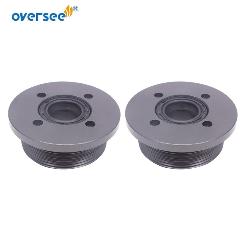 6H1-43821 End Cap with Seals For Yamaha Outboard Motor Tilt Trim 2T 4T 60 70 75 85 90HP 6H1-43821-11 | oversee marine