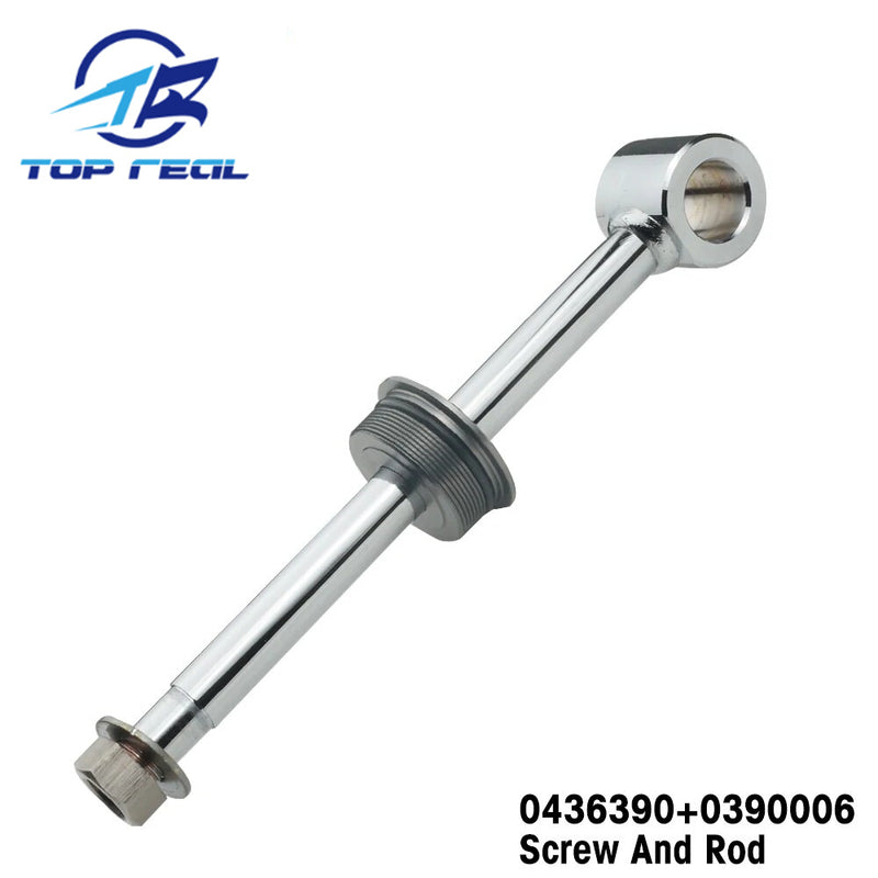 Topreal 0436390 Tilt Tilm Assy Rod And Eye With Screw For Johnson Evinrude Outboard OMC 90HP-225HP 0390006 Cap 1991&Up