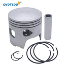 3B7-00001 Piston STD For Tohatsu Outboard Motor 2T 80A-90A 3B7-00001-2