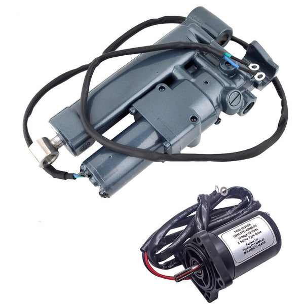 65W-43800-02-4D + 65W-43880 For Yamaha F25 F30HP 40HP Outboard Single Ram Power Tilt Trim Unit + Motor