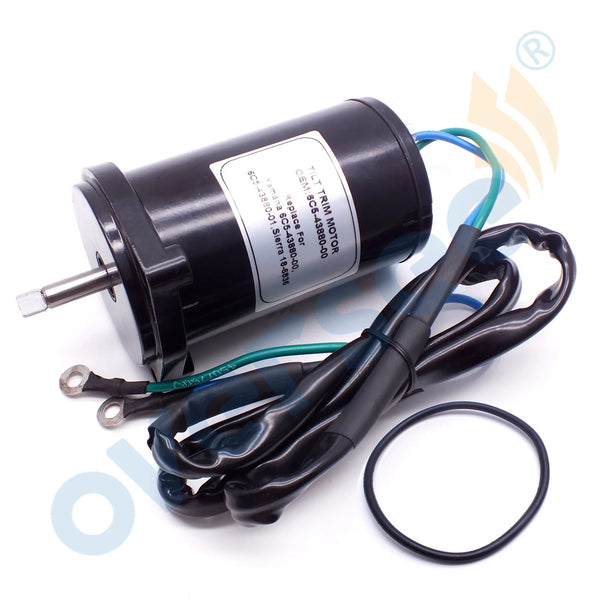 Motor embellecedor de inclinación eléctrica 6C5-43880, nuevo modelo, para Motor fueraborda Yamaha 4T F40 50 60 HP F50TLR F60T 6C5-43880-00 6C5-43880-01