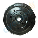 66T-85550 Electrical Start Flywheel For Yamaha Outboard Motor2T E40X 40XMH Rator Parsun,Hidea,SEAPRO,HDX etc66T-85550-10