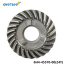 6H4-45570 Reverse Gear For Yamaha Outboard Motor 3 Cyl 40HP 50HP 24T 6H4-45571-00  6H4-45571 6H4-45570-00