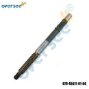 Propeller Shaft For Yamaha Outboard 2T 40 50HP Parsun Engine 679-45611-01-00 Propeller Shaft
