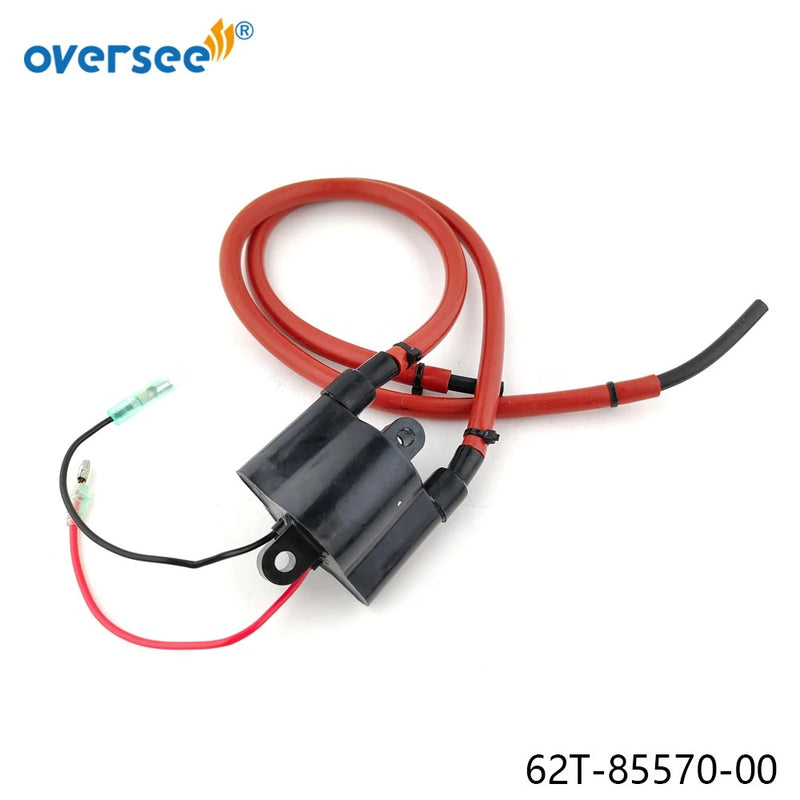 Bobina de encendido Oversee Marine 64X-85570 para motor fueraborda Yamaha GP760 XL760 XL700 GP800 62T-85570 62E-85570