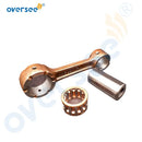 Oversee Marine 6L2-11651-00 Kit de biela de repuesto para motor fueraborda Yamaha 20HP 25HP de 2 tiempos