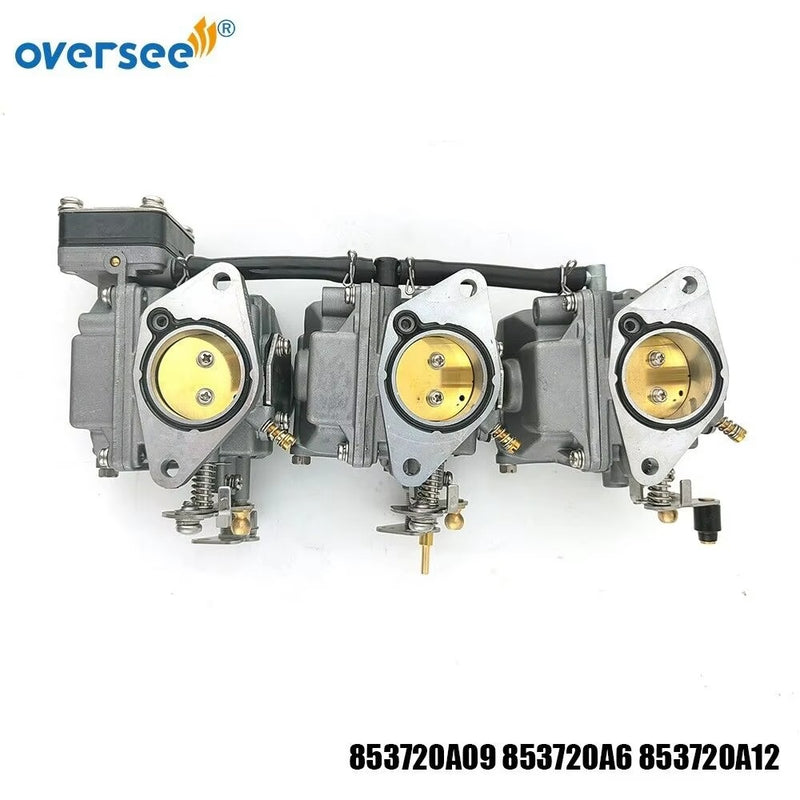 Topreal 853720A09 853720A6 853720A12 Juego de carburador para Mercury 40 Lightning XR 50HP Out