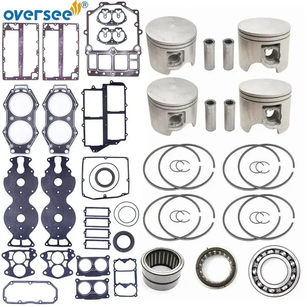 Crankshaft & Power Head Rebuild Kit STD For Yamaha Outboard 115HP 130HP 1994-2002