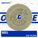 350051041M Reel for Tohatsu Nissan 9.9HP 15HP 18HP Outboard Motor 350-05104
