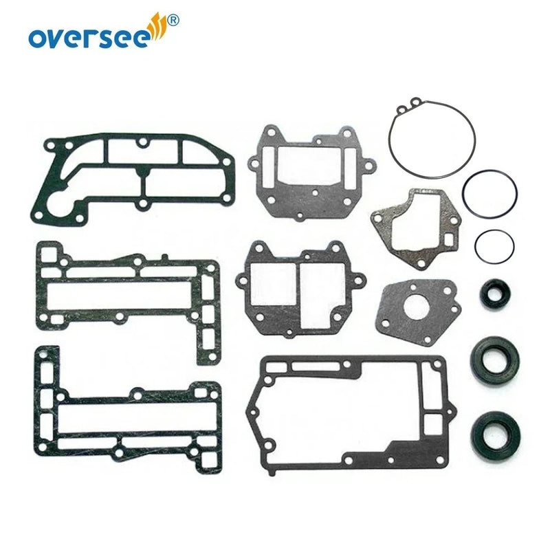 Supervisar Marina 6G1-W0001; 6G1-W0001-21; 6G1-W0001-C1; 6G1-W0001-02 Reemplazo del kit de juntas de carcasa inferior para motor fueraborda Yamaha 6HP 8HP de 2 tiempos