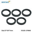 93102-37M40 Oil Seal For Yamaha Outboard Motor 4T F25 F50 F70 HP Size:37*50*7mm; 93102-37M40-00