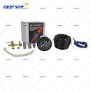 OEM 79-895287A02 Temperature Gauge for Mercury Marine Analog Gauge - Black 60 - 200 Deg F 895287A02