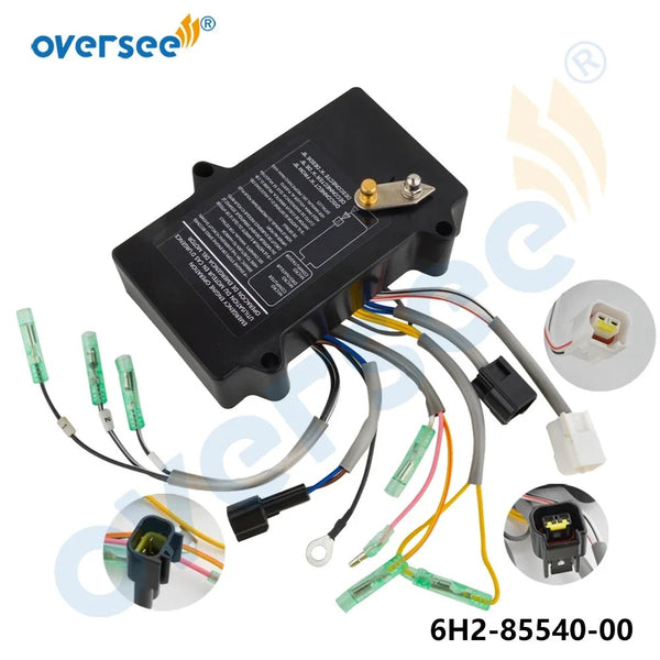 6H2-85540 CDI para Motor fueraborda Yamaha 60HP 70HP 2 tiempos desde 2002 hasta ahora 6H2-85540-10 6H2-85540-12 paquete de energía