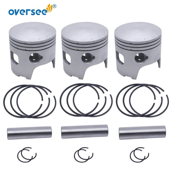 3B7-00001 Piston STD For Tohatsu Outboard Motor 2T 80A-90A 3B7-00001-2
