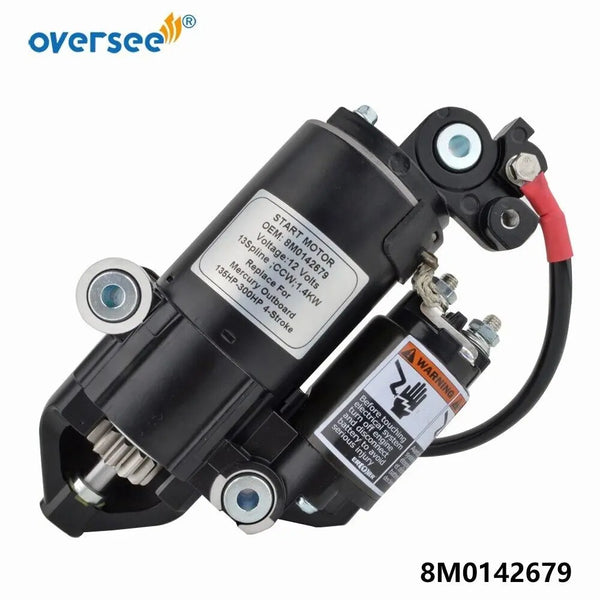 Supervisar el motor de arranque marino 8M0142679 para motor fueraborda Mercury V6 V8 175-200-250-300HP