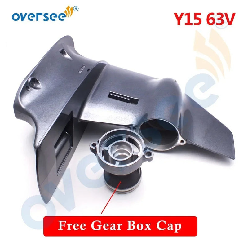 Topreal 63V-45311 carcasa inferior para Motor fueraborda YAMAHA 2T 9.9HP 15HP Parsun Hidea Seapro HDX 63V-45311-01-4D caja de cambios pieza de Motor de barco 