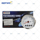 OEM White Multifunction Tachometer 34200-93J14 for Suzuki Outboard DF115 DF140 Engine Gauge
