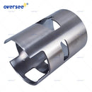 6E5-10935 ID 90mm Left Cylinder Liner Sleeve For Yamaha Outboard Motor Parts 2T 115HP Outboard V4 6E5-10935-00-L