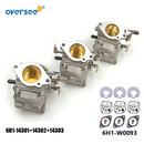 6H1-14301/14302/14303 Carburetor Assy Set For Yamaha 90HP Outboard Engine 6H1-14301-30-00 6H1-14302-30-00 6H1-14303-30-00