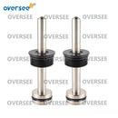 2PCS Trim Tilt Piston Rod Assy 878243A1 & 878414A1 For Mercury 3 CYL 110-250HP Outboard Engine 99659A21