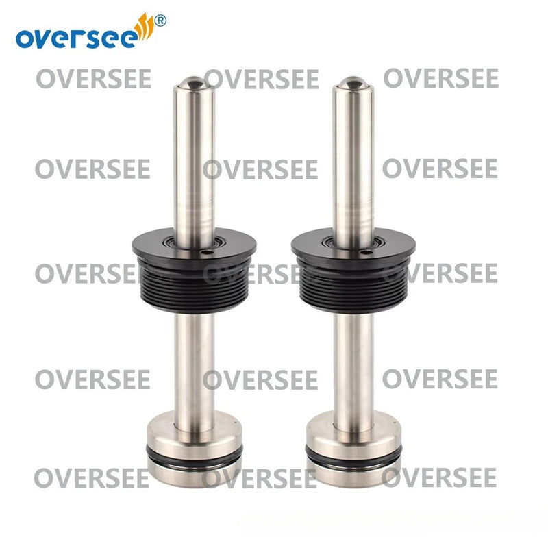 2PCS Trim Tilt Piston Rod Assy 878243A1 & 878414A1 For Mercury 3 CYL 110-250HP Outboard Engine 99659A21