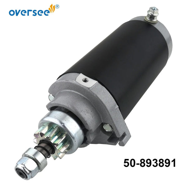 50-66015 50-893891T para motor de arranque Mercury Outboard 80hp 4 Cyl 2 tiempos T32