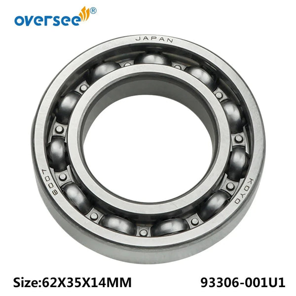 Oversee Marine 93306-001U1 Reemplazo de rodamientos para motor fueraborda Yamaha 25HP 30HP 40HP 50HP 60HP