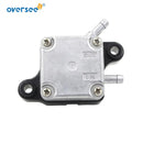 Oversee Marine 68T-24410-00 Reemplazo del conjunto de bomba de combustible para motor fueraborda Yamaha 6HP 8HP de 4 tiempos