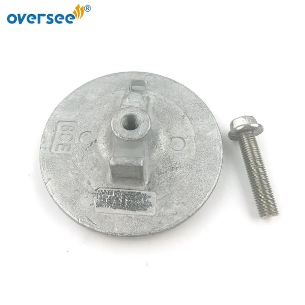 6CE-45373-00 Flat Trim Tab Zinc Anode For Yamaha 4T F200HP-F300HP Outboard Engine