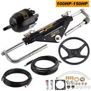 100-150HP Mophorn Front Mount Hydraulic Steering Cylinder Outboard Marine for Yamaha Mercury BayStar Teleflex Boats Steering