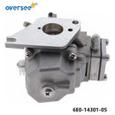 6E0-14301-05 6E3-14301-00 Carburetor For Yamaha 4HP 5HP 2 Stroke Outboard Engine Boat Motor aftermarket parts