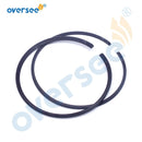 436360 Piston Ring Set Oversize 0.020 For OMC JOHNSON EVINRUDE Outboard Motor Parts 9.9HP - 15HP 2.395"