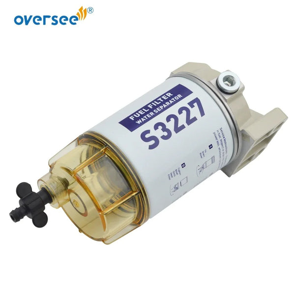 S3227 Fuel Filter Water Separator For Racor 320R-RAC-01 Complete Durable Mercury 18-7948 9-37882 18-7922 18-7922-1