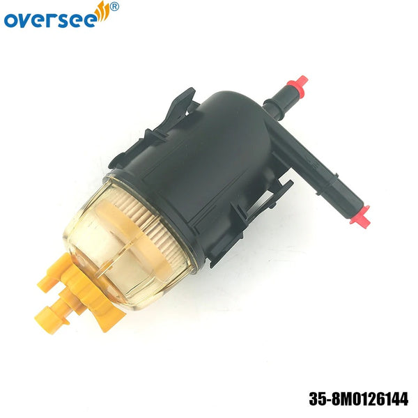 Topreal 35-8M0126144 Separador de filtro de combustible para fueraborda Mercury 175-300 V6 V8 450HP V8