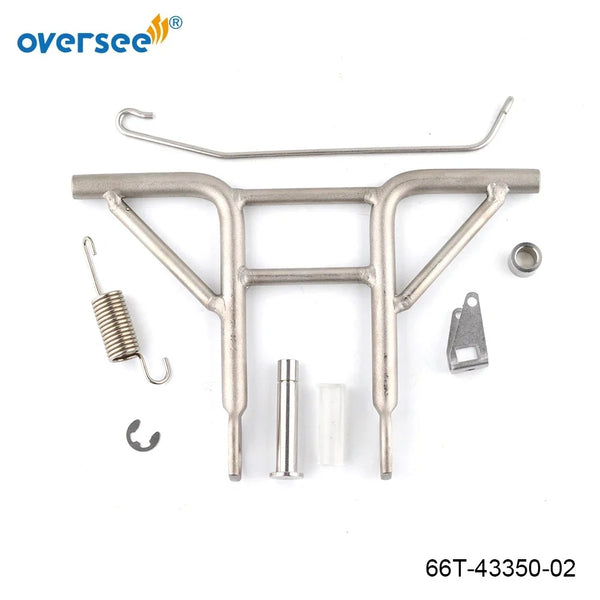 66T-43350-02-00 Receiver Assembly For Yamaha F25 E40X Boat Outboard Motor 66T433500200 66T-43350 66T-43350-01-00