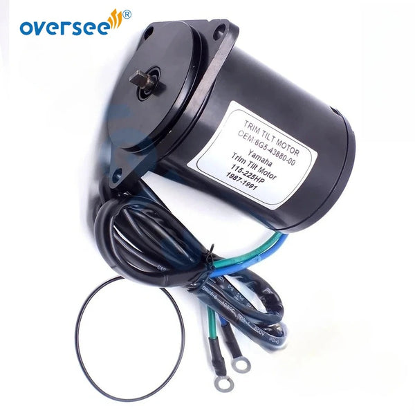 Trim Tilt Motor 6G5-43880-00 for Yamaha 115-225HP 6G6 Outboard Engine 1986-1995 Boat Motor 6G5-43880