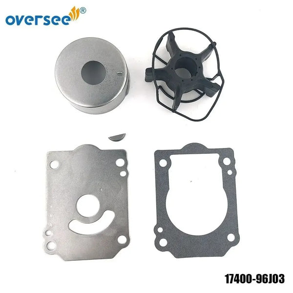 Water Pump Repair Kit for Suzuki DF150 175 200 HP 4-Stroke Outboard Engine 17400-96J03