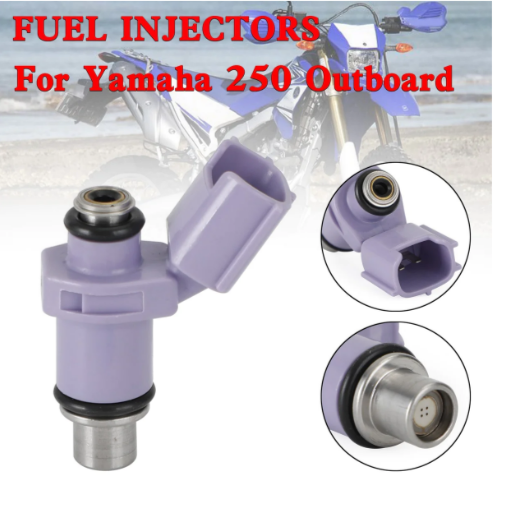 Oversee marine 6pcs 4pcs Outboard Fuel Injector 6P2-13761-10-00  200-250 Hp 4-Stroke '06-'18 for Yamaha 250hp