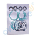 689-W0001 Gear Box Gasket Kit For Yamaha Outboard Parts 2T 25HP 30HP Old Model 689-W0001-23