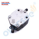 6E5-24410 Fuel Pump For Yamaha Outboard Motor 2T 115HP to 300HP LZ V4 V6  6E5-24410-10 8mm Fuel Connector 6E5-24410-00