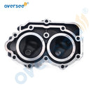 6E7-11111, 6E7-11181 Cylinder Head Cover and Gasket For Yamaha 9.9HP 15HP 2 Stroke Outboard Motor 9.9D 15D 6E7-11111-01-94