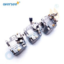 Supervisar Marina 821854T4; 821854T5; Carburador 821854T6, paquete de 3 repuestos para motor fueraborda Mercury 40HP 45HP 55HP 60HP de 2 tiempos