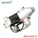 63P-81800 Starter Motor For Yamaha Outboard 150-250HP 4-Stroke Engine 6BR-81800-01 Starting Motor Assy