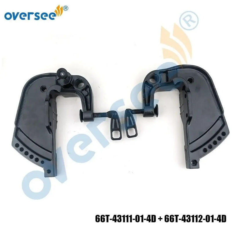 66T-43111-01-4D Manual de abrazadera de soporte para motor fueraborda Yamaha de 4 tiempos 25HP F25 2005-15 
