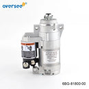 6BG-81800 Starter Motor For Yamaha Outboard Motor 4 Stroke F25 T25 F40 6BG-81800-00