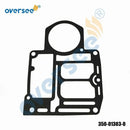 3G2-87121 Lower Unit Gasket Set For TOHATSU MERCURY Nissan 2T 9.9HP 15HP Outboard Engine 351-01005