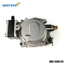 6H6-14301-01 Carburetor For Yamaha 6HP 6C 2 Stroke Outboard Engine Boat Motor aftermarket parts 6H6-14301