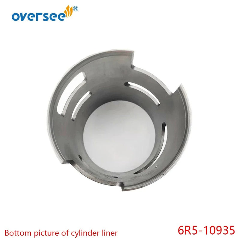 Oversee Marine 6R5-10935 - Funda de cilindro de 3.543 in de repuesto para motor fueraborda Yamaha 150HP 175HP de 2 tiempos