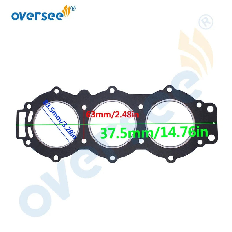 Supervisar Marina 688-11181-A3; 688-11181-A1-00; 688-11181-02-00 Reemplazo de junta de culata para motor fueraborda Yamaha 75HP 85HP 90HP